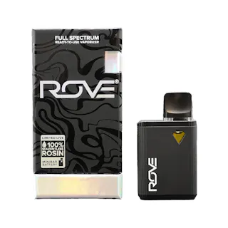 Rove - Green Crack - Solventless Live Rosin Disposable Vape - .5g