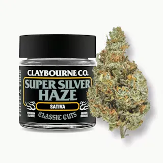 Claybourne Co. - Super Silver Haze (Indoor) - 3.5g