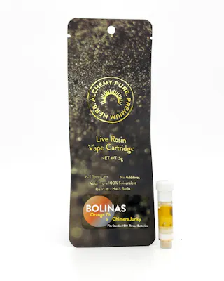 Alchemy Pure - Bolinas - Live Rosin Vape Cartridge - .5g