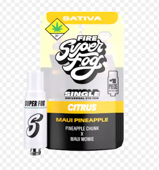 Super Fog by Mfused  - Maui Pineapple - Liquid Diamonds Vape Cartridge - 1g