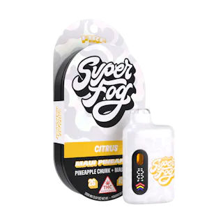 Super Fog by Mfused - Maui Pineapple - Liquid Diamonds Disposable Vape - 2g