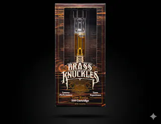 Brass Knuckles - Northern Lights - Live Resin Vape Cartridge - 1g