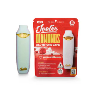Jeeter - Apples & Bananas - Liquid Diamonds Disposable Vape - 1g