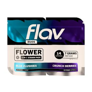 Flav - Blue Zlushies/Cr*nch B*rries- Duo Bag - 2 x 7g