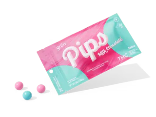 Gron - Pips - Milk Chocolate Pieces - 100mg - 20pk