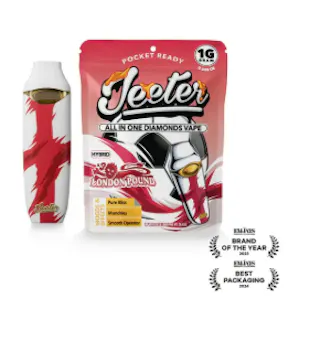 Jeeter World Cup - London Pound - Liquid Diamonds Disposable Vape - 1g