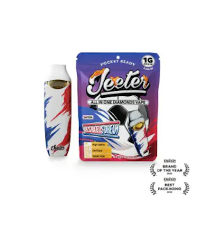 Jeeter World Cup - Les Bleus Dream - Liquid Diamonds Disposable Vape - 1g