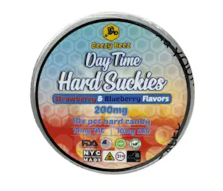 Beezy Beez - Daytime Hard Suckies - 2:1 THC:CBD - 10pk - 100mg