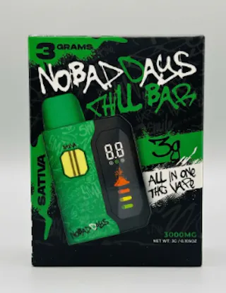 No Bad Days - Blue Dream- Disposable Vape - 3G