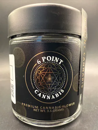 6 Point Cannabis - Lemon Sorbet (Indoor) - 3.5g