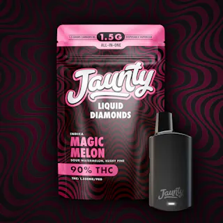 Jaunty - Magic Melon - Liquid Diamonds Disposable Vape - 1.5g