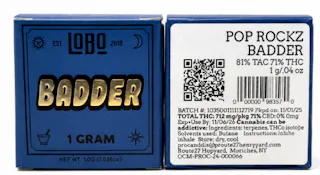 Lobo - Badder Pop Rockz - 1g
