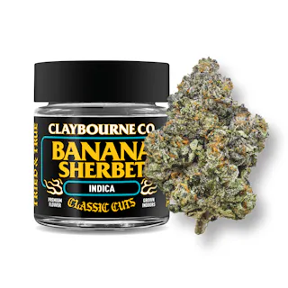 Claybourne Co. - Banana Sherbet (Indoor) - 3.5g