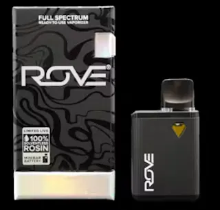 Rove - Garlic Juice - Solventless Live Rosin Disposable Vape - .5g