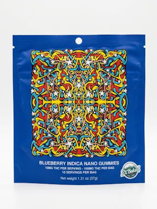 2X Baked - Blueberry - Gummies 10pk - 100mg