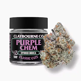 Claybourne Co. - Purple Chem (Indoor) - 3.5g