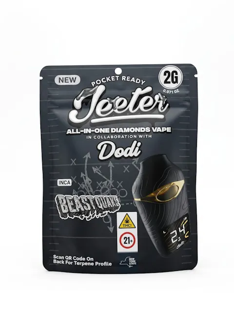 Jeeter Highsman - Beast Quake - Liquid Diamonds Disposable Vape - 2g