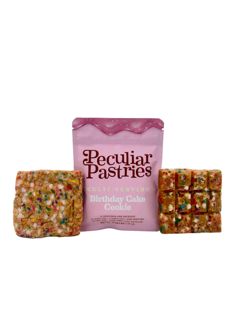 Peculiar Pastries - Birthday Cake Cookie 5:1 THC:CBD - 100mg