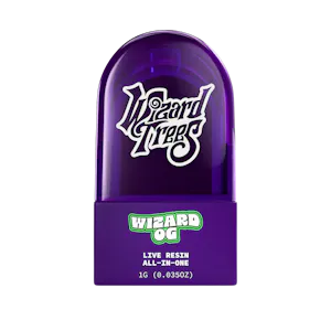 Wizard Trees - Wizard OG - Live Resin Disposable Vape - 1g
