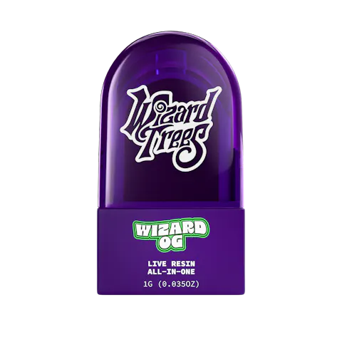 Wizard Trees - Wizard OG - Live Resin Disposable Vape - 1g