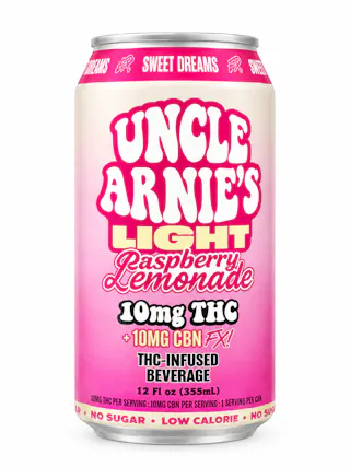Uncle Arnie's - Raspberry Lemonade 1:1 THC:CBN - 12oz - 10mg