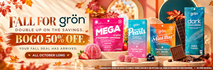 GRON - BUY GET ONE 50%OFF FALL DEAL