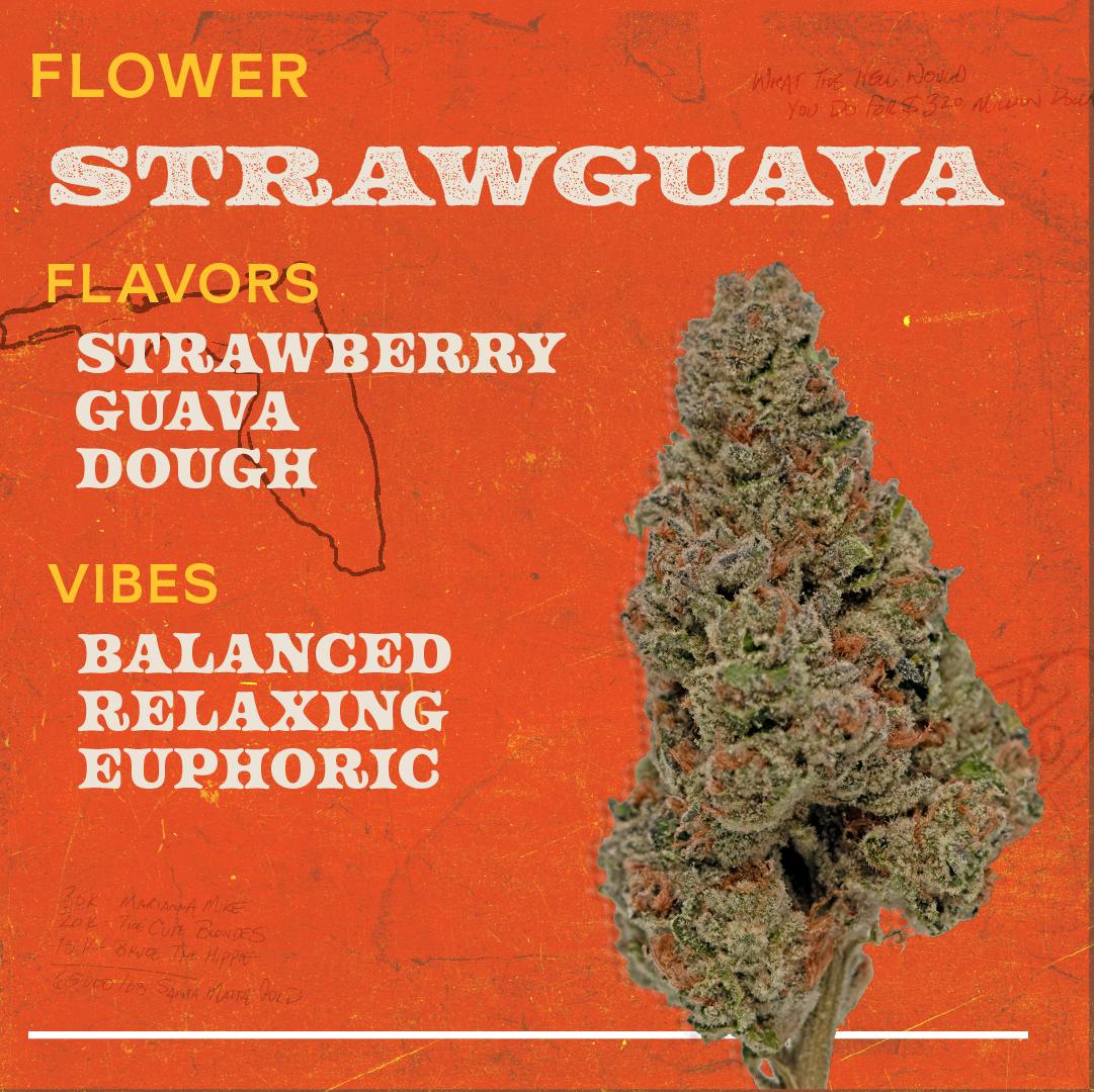 Strawguava 3.5g Flower Hybrid - 