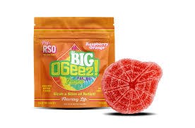 THE BIG OGEEZ! | PEG'S RASPBERRY ORANGE RSO | 100MG