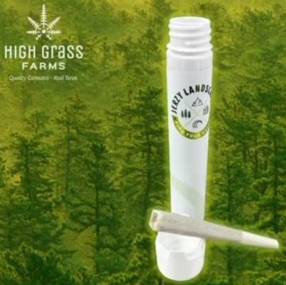 HIGH GRASS FARMS | HIGH MOUNTAIN MIST 2PK PRE ROLL | - 1 G - 2 Pack