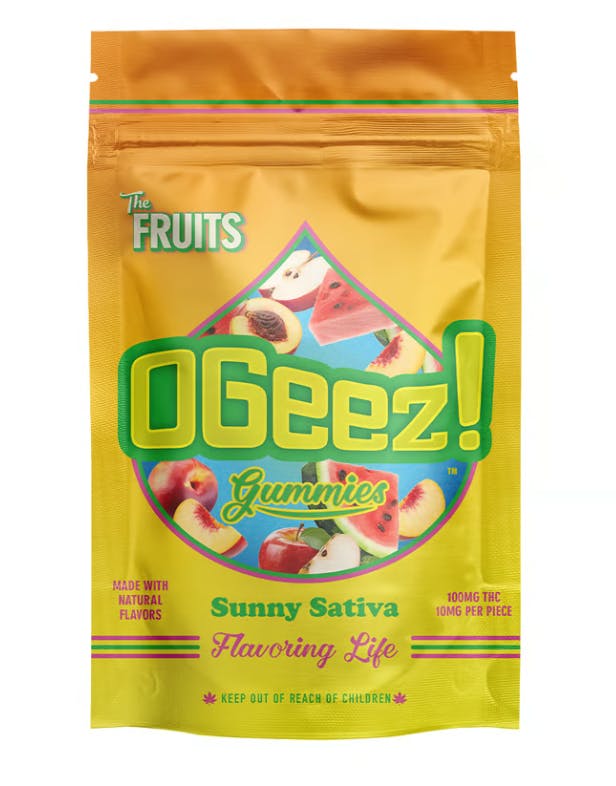 OGEEZ | THE FRUITS SUNNY SATIVA | 100MG