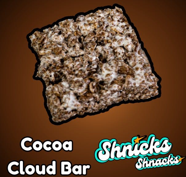 SHNICKS SHNACKS | COCOA CLOUD BAR | 10MG