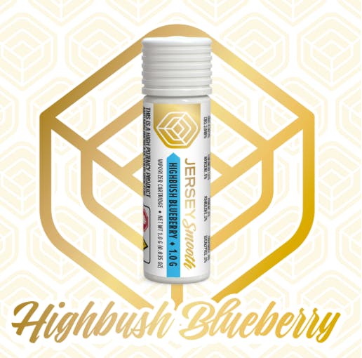 JERSEY SMOOTH | HIGHBUSH BLUEBERRY VAPE CART |