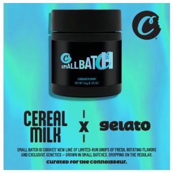 COOKIES SMALL BATCH | CEREAL MILK X GELATO | - 3.5 G