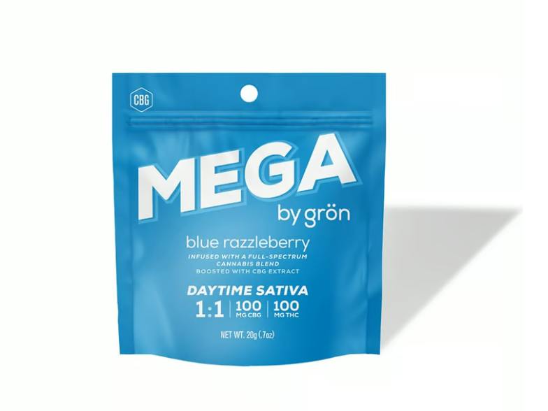 Gr N Blue Razzleberry Mega Pearl