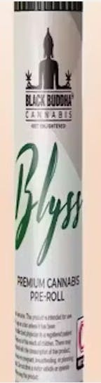 BLACK BUDDHA | BLYSS STRAWBERRY JAM PRE-ROLL | - 1 G