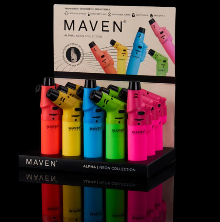 ASSORTED ALPHA ROTATABLE TORCH