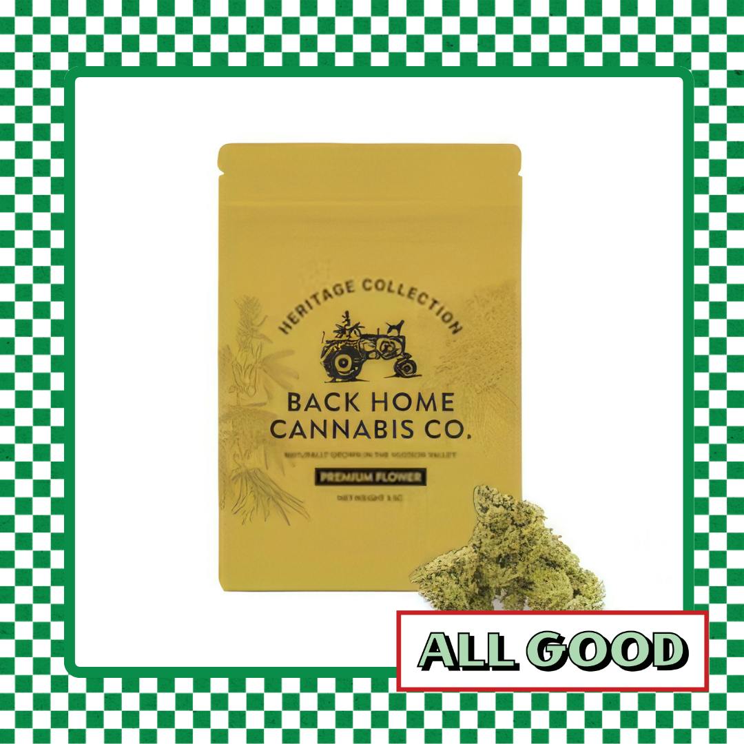 Back Home Cannabis | Maui Wowie | Flower | Sativa | 3.5g