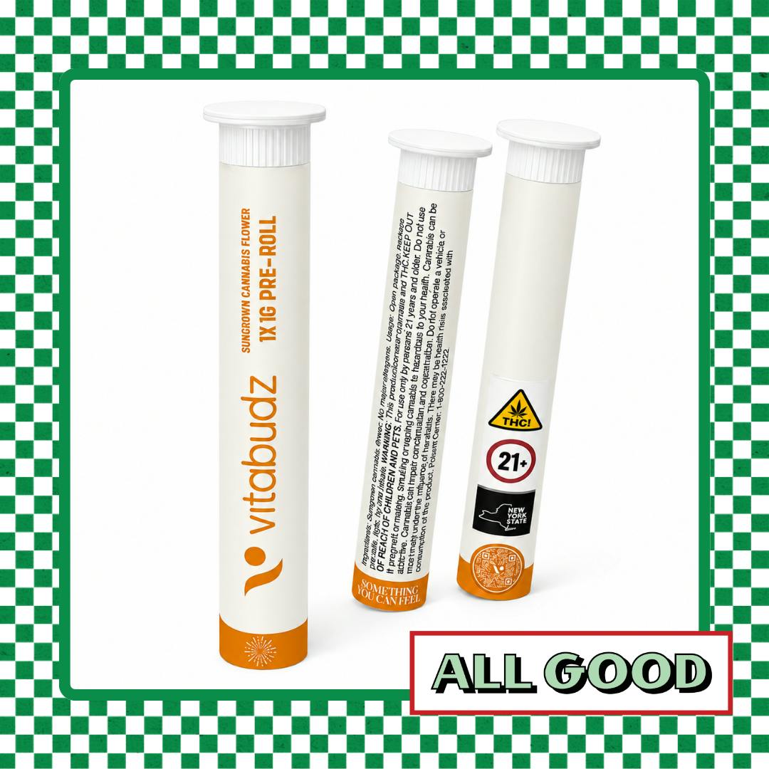 Vitabudz | “HYPE” Animal Face | Pre-Roll | Sativa | 1g