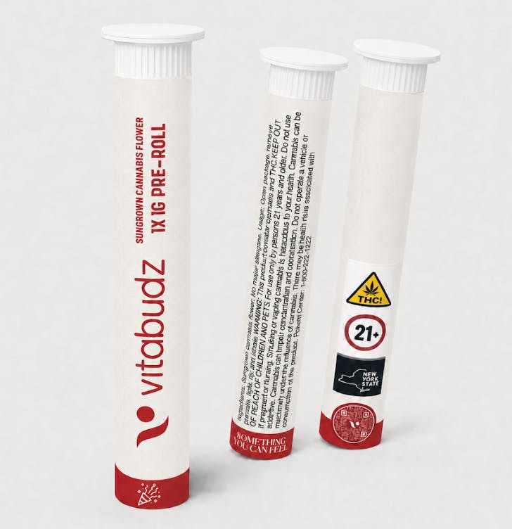 Vitabudz | “FUN” Mint Chocolate Chip | Preroll | Hybrid | 1g
