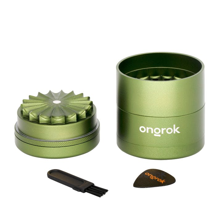 OnGrok | 5 Piece Grinder | Green