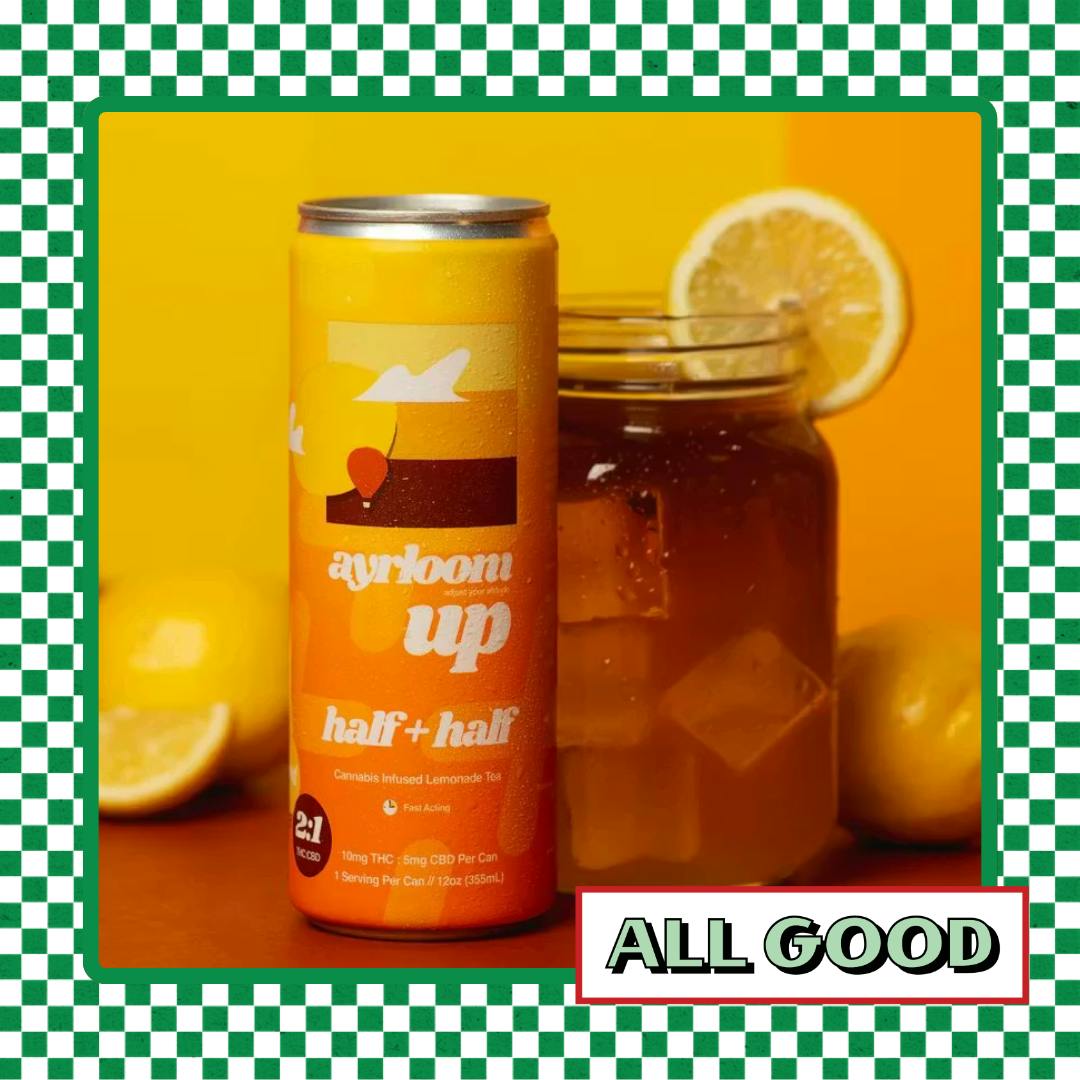 Ayrloom | Half & Half Iced Tea 2:1 (THC:CBD) Single | 10mg