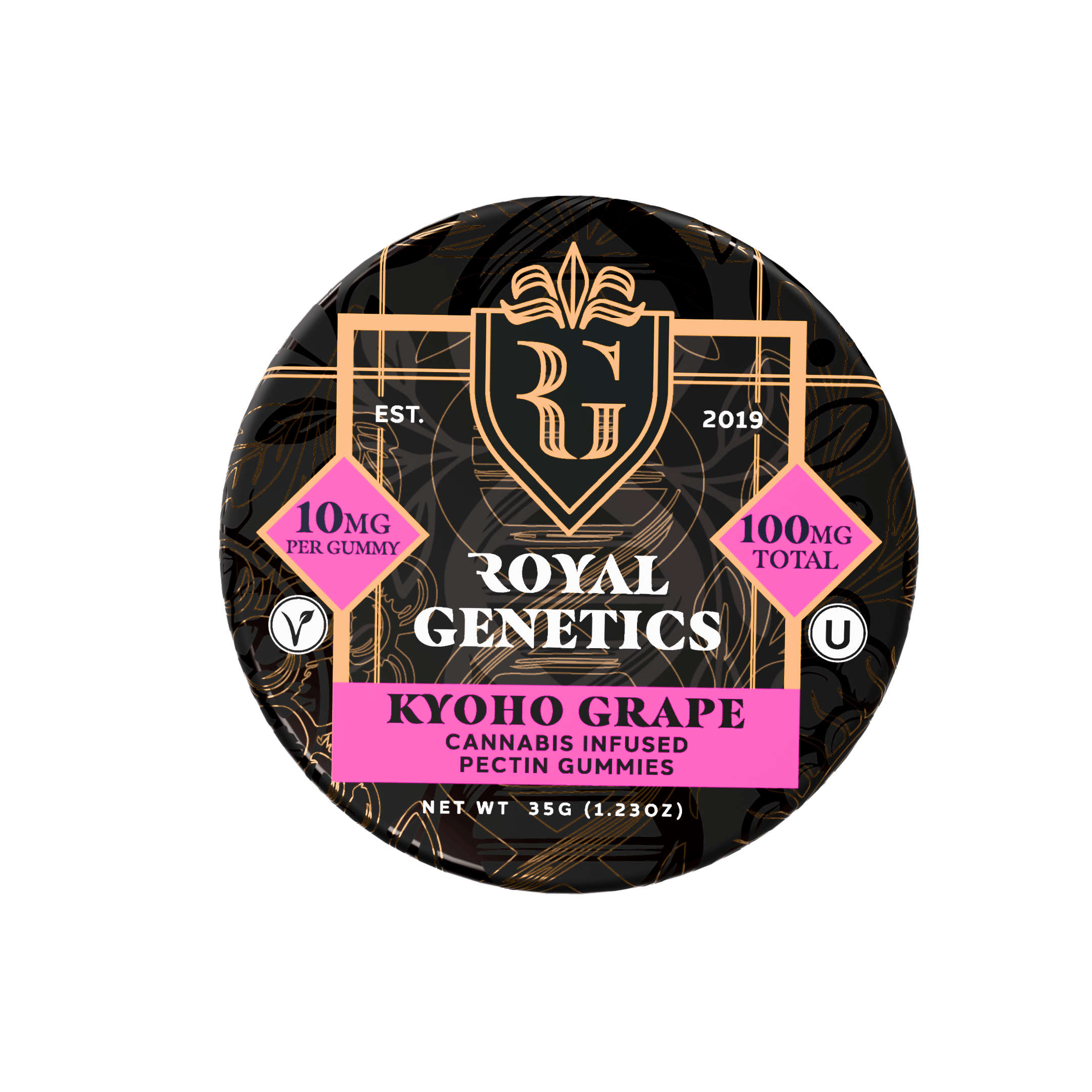 Royal Genetics | Kyoho Grape | Gummies | 100mg