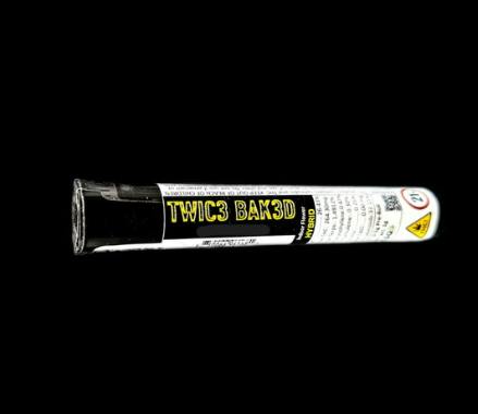 TWIC3 BAK3D | Purple Purple Kush | Pre-roll | Indica | 1g (2pk)