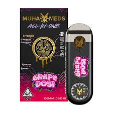 yuha 　1剤　8本　2剤１本　よろしくお願いします。 MUHA MEDS GRAPE DOSI 1G LIVE RESIN AIO - 1g | Vaporizers | MUHA
