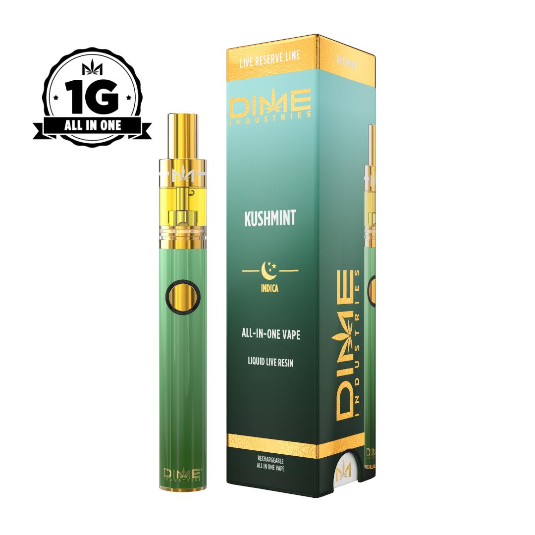 Kushmint 1g Live Resin All-In-One DIME (I)