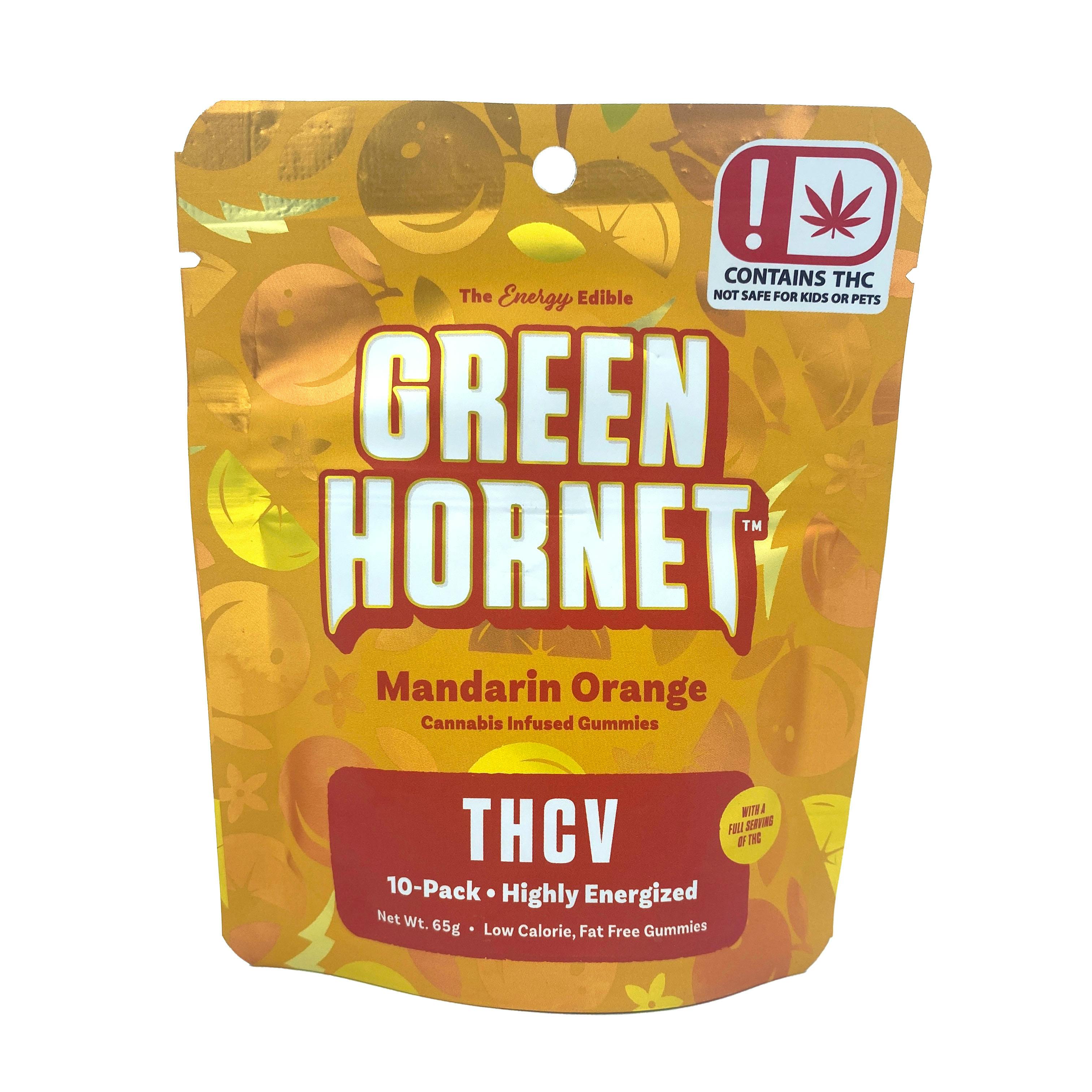 Mandarin Orange THCV Energy Gummies 100mg GNHT