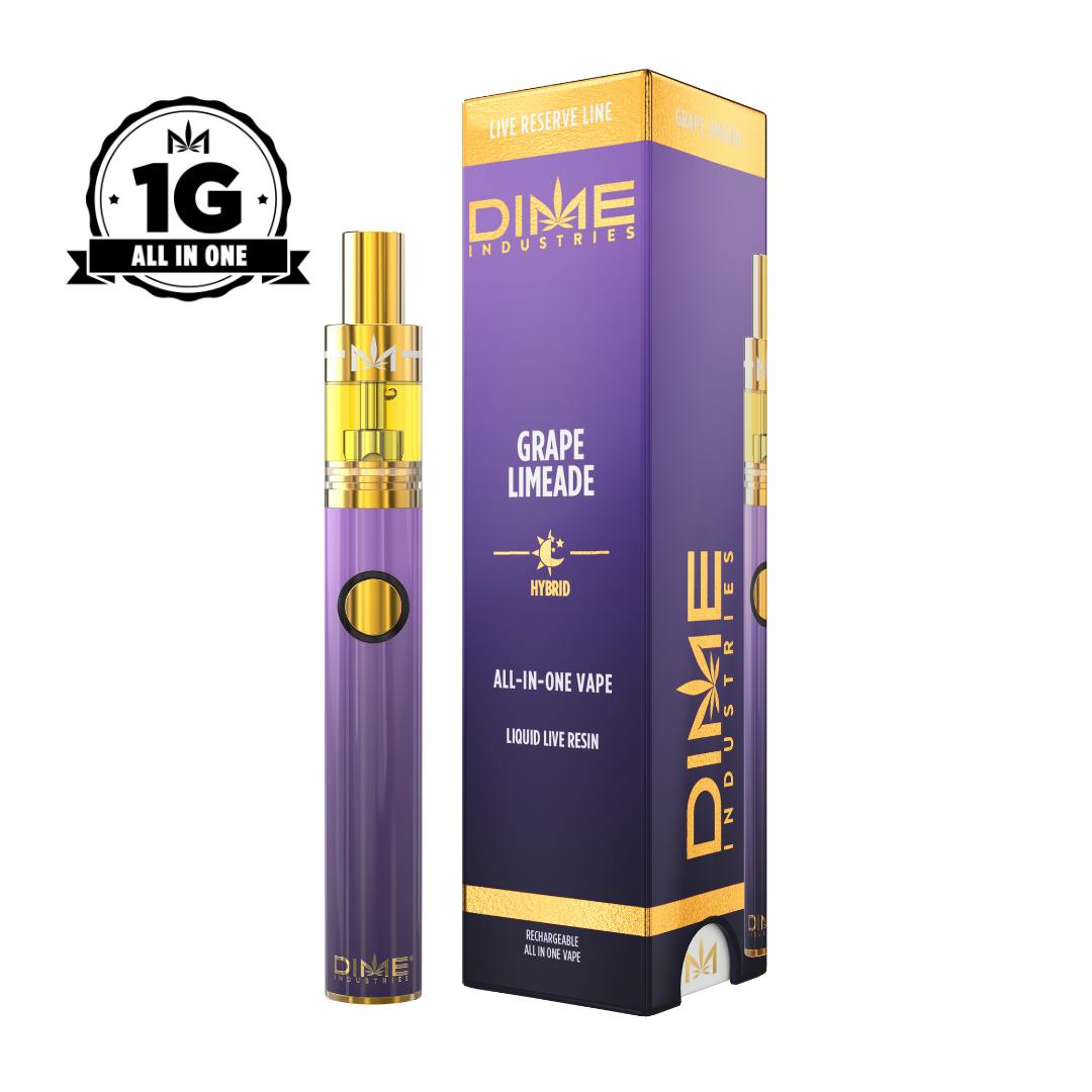 Grape Limeade 1g Live Resin All-In-One DIME (H)
