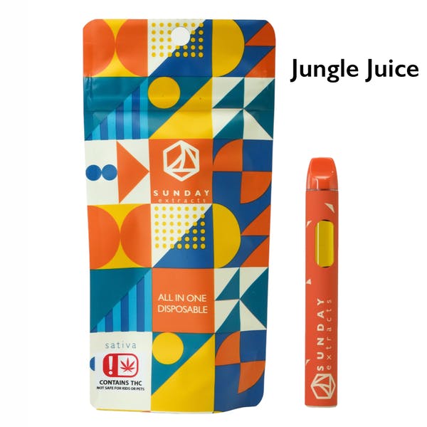 Jungle Juice Disposable Live Resin Ripstick 2g SDEX (S)