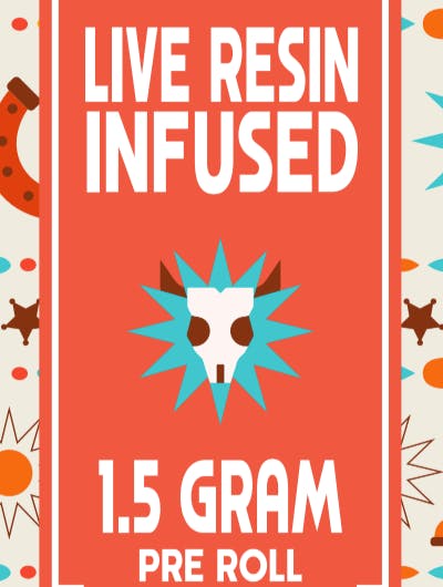 Laughing Buddah 1.5g Live Resin Infused Pre-Roll LNWF (S)