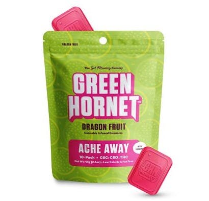 Dragon Fruit Ache Away CBC:CBD:THC Gummies 100mg GNHT
